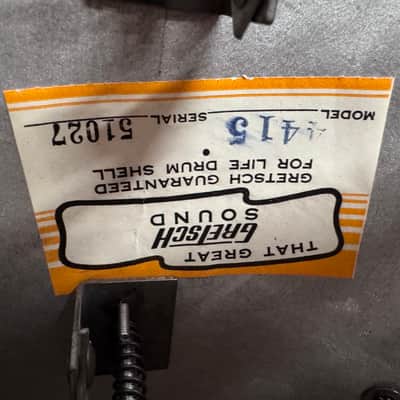 Gretsch Round Badge 60’s 1960 - White Marine Pearl image 6