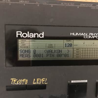 Roland R-8 Human Rhythm Composer 1980s - Black image 2