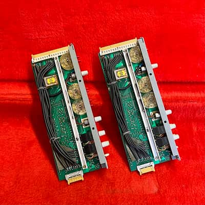 PAIR -Studer 089 micpre EQ Input modules 1970’s preamp equalizer channel strips image 3