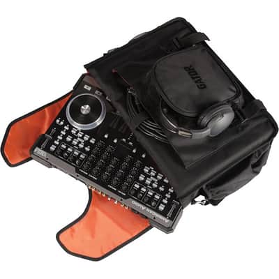 Gator Cases G-Club Series Messenger Style Bag to hold Laptop based DJ midi Controllers up to 19", laptop, & headphones G-CLUB CONTROL image 5