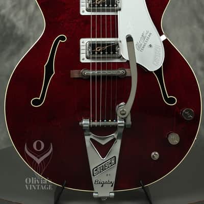 2024 Gretsch G6119T-62 Vintage Select Edition '62 TENNESSEAN Dark Cherry Stain image 1