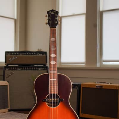 Recording King Dirty 37 Series Rubber Bridge Acoustic Guitar image 4