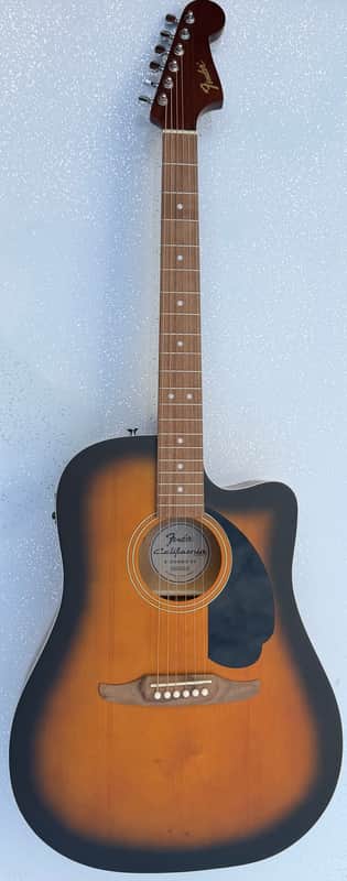 Fender California Debut Redondo electro-acoustic 2025 - Sunburst image 1