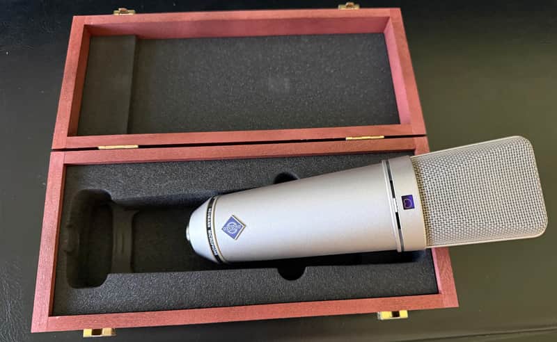 Neumann U 87 Ai Large Diaphragm Multipattern Condenser Microphone 1986 - Present - Nickel image 1