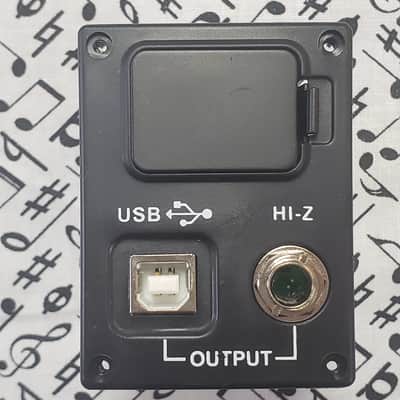 Dean - Luna acoustic guitar battery and output jack module with USB output. image 1