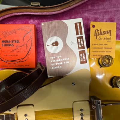 GIBSON LES PAUL 1952 - GOLD # image 9