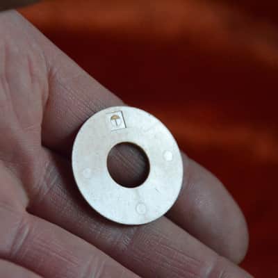 Gibson real vintage 1970s Les Paul/SG switch ring/poker chip*mint condition* image 3