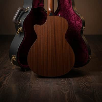 Taylor 322ce Grand Concert Acoustic-Electric Guitar 2020 - Stunning Shaded Edgeburst (deep sunburst tones on the top) image 2