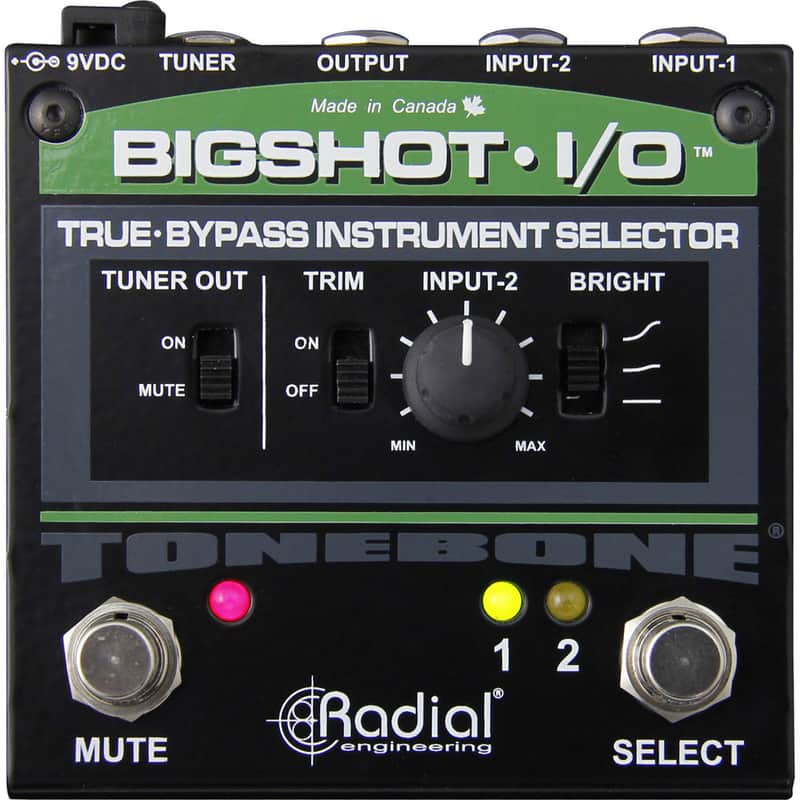 Radial BigShot I/O True Bypass Instrument Selector image 1