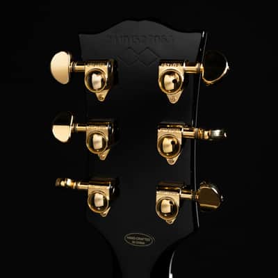 Epiphone Inspired By Gibson Custom Les Paul Custom - Ebony #4680 image 10