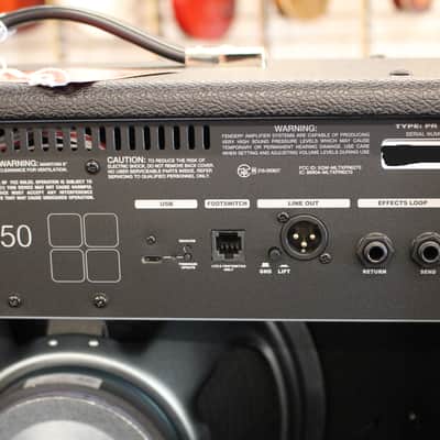 Fender Mustang LTX50 50-Watt 1x12" Digital Modeling Guitar Amplifier Combo Black image 4