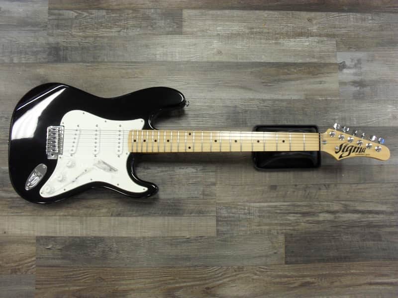 Sigma 1999 Stratocaster Ebony image 1