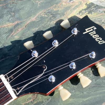 Greco EG360GS Gold Top (Gneco) LOGO CIRCA 1973 - Gold Top image 4