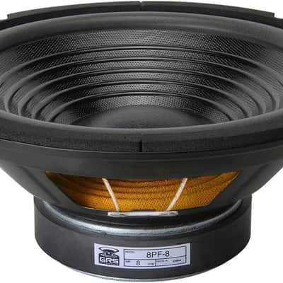 GRS - 8PF-8 - 8" Paper Cone Foam Surround Woofer - 8 Ohm image 2