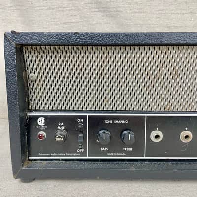 Garnet Stencil E90-2 1970s 30 Watt 2 Channel Tube Guitar Amp Head T Eaton image 2