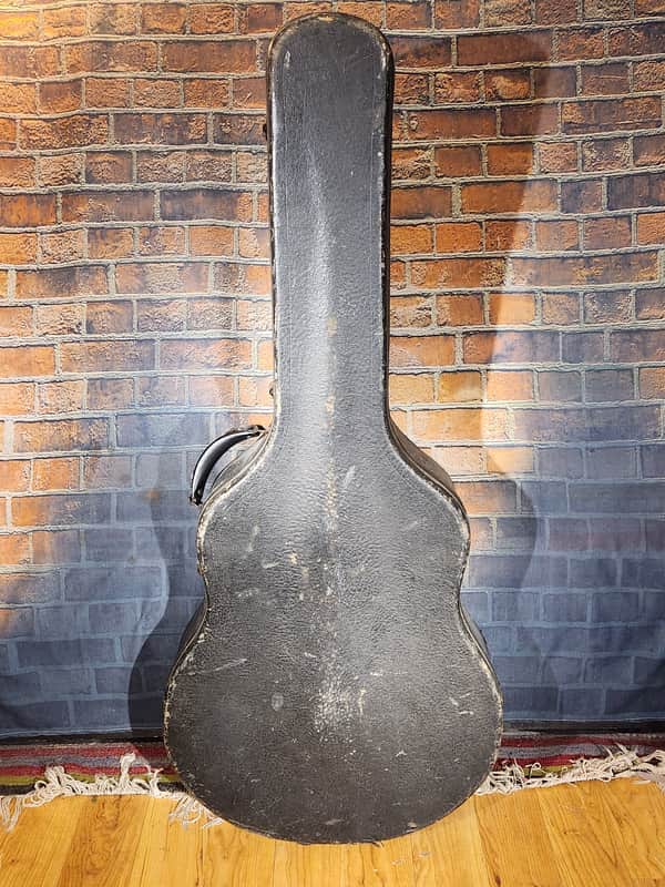 Vintage 1950s High-End Archtop Case (L5) Black image 1