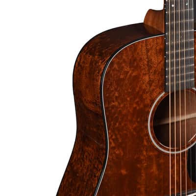 Martin Custom Shop D-18 Style Dreadnought All Quilted Pommele Sapele Natural (Serial #M2972072) image 9