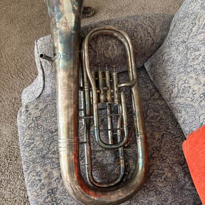 Conn Euphonium 1921 - Silver plate image 3