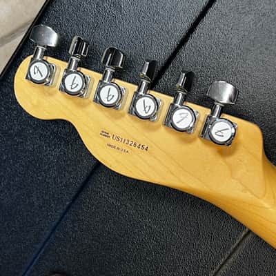 2011 Fender American Deluxe Telecaster Olympic Pearl image 9