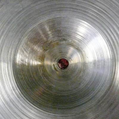 Vintage 30's Zildjian Trans Stamp 11" Avedis Zildjian Hi Hat Cymbals - 488g / 512g - PV Music Drum Shop Inspected and Tested - Play / Sound / Look Great image 8