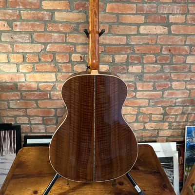 Circle Strings Acoustic Guitar 10-String Walnut and Sinker Redwood Rare Custom image 2