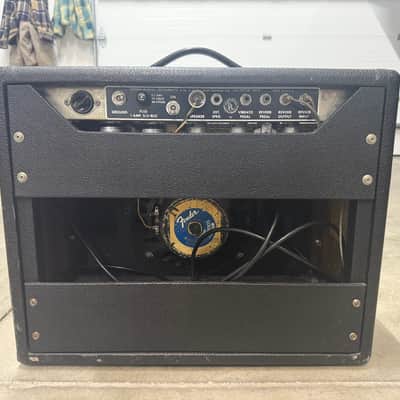 Fender Princeton Reverb 12-Watt 1x10" Guitar Combo 1964 - 1967 - Black Panel image 3