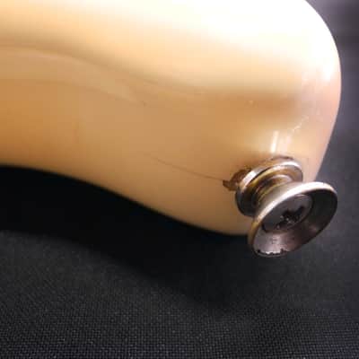 1994 Fender Korean Squier Stratocaster Standard Vintage White image 14