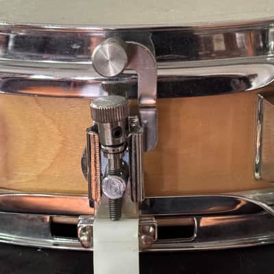 Ludwig Rocker Elite Piccolo Snare Drum 3 x 13" Black and White Badge 8 Lug image 3