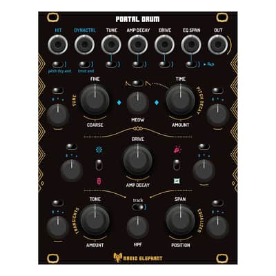 Rabid Elephant Portal Drum Eurorack Module image 5