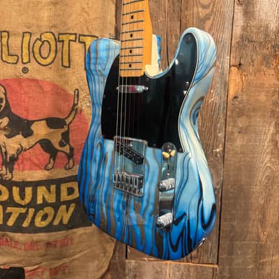 Fender FSR Swirl Telecaster 2013 - Blue Swirl image 2