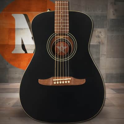 Fender Joe Strummer Campfire, Walnut Fingerboard - Matte Black image 1