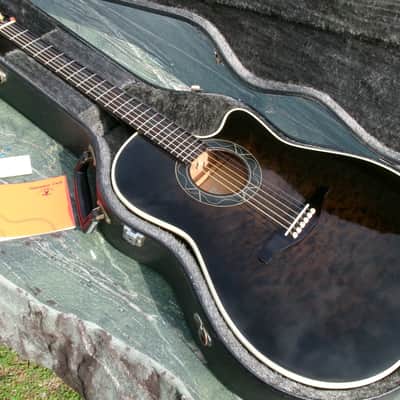1997 K. Yairi YD87N TBK Made In Japan Black+Hard Case image 1