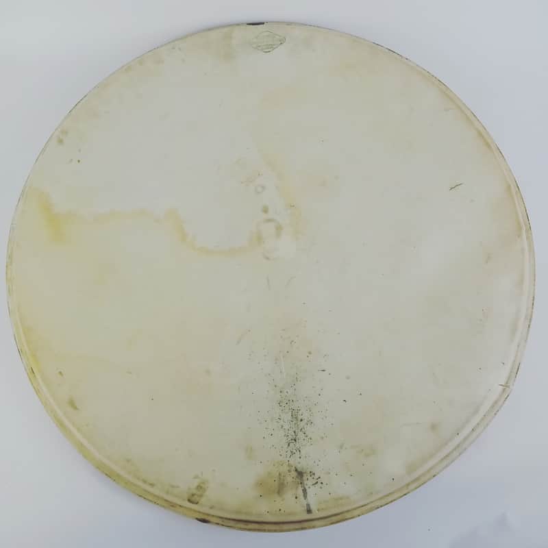 Gretsch 22" Calfskin Broadkaster Bass Drum Head Professional Quality Vintage 50s image 1