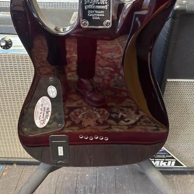 Schecter Demon-6 2018 - Present - Crimson Red Burst image 4