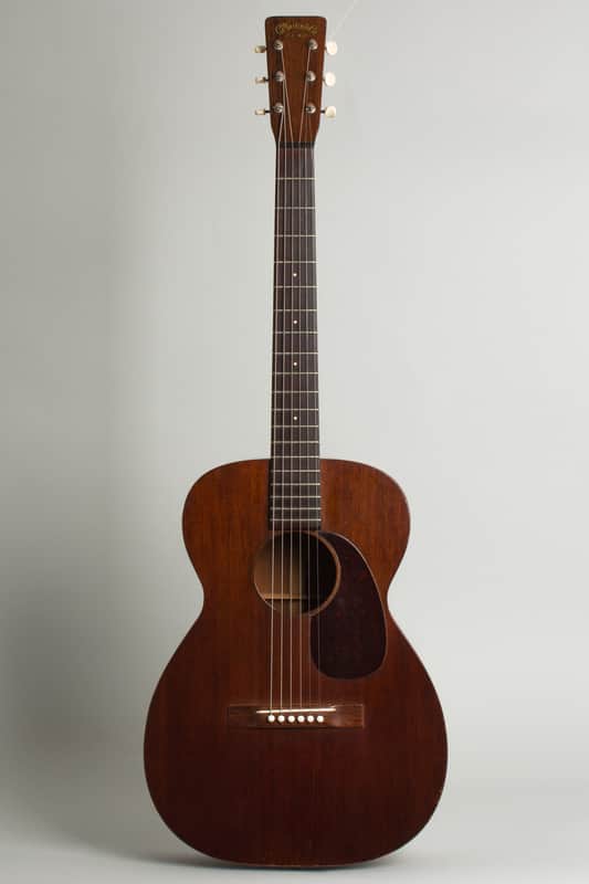 C. F. Martin  0-15 Flat Top Acoustic Guitar (1952), ser. #128138, black tolex hard shell case. image 1