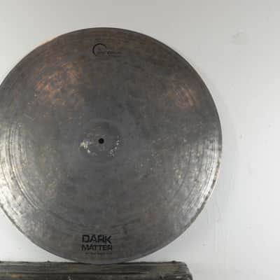 Dream Cymbals 22" Dark Matter Flat Earth Series Ride Cymbal 2458g w/ Video Demo image 1