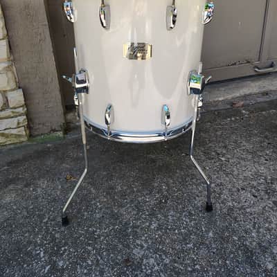 Pearl Export Series 14x14 Floor Tom - White Wrap image 1