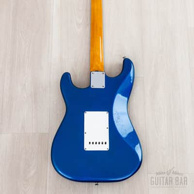 1981 Tokai Springy Sound ST60 Vintage S-Style Guitar Metallic Blue, 100% Original w/ Case, Japan image 3