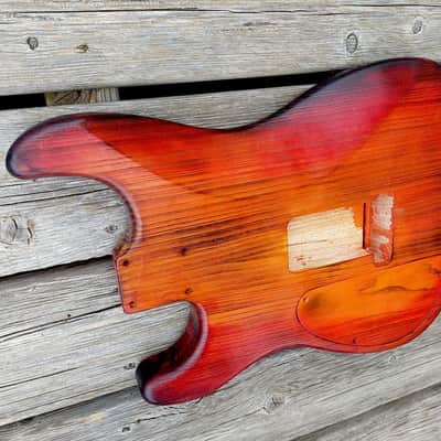 Stratocaster body, swamp ash, rear rout image 8