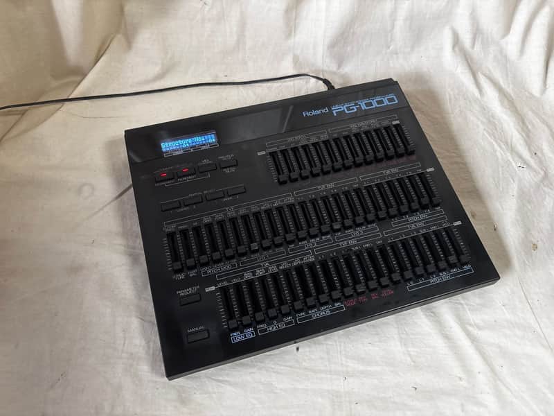 Roland PG-1000 Linear Synthesizer Programmer w/ power supply D-50 D-550 image 1