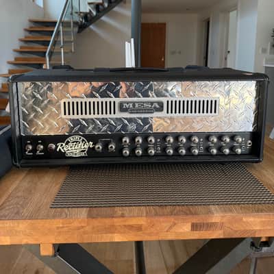 Mesa Boogie Triple Rectifier Solo Head 150W 3Channel Mid 2000's - Black/Chrome image 3