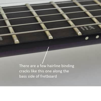Schecter Banshee GT FR Guitar Satin Trans Purple B-Stock 3598 image 10