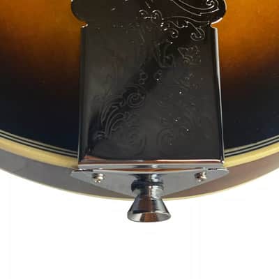 8-String Acoustic F-Style Mandolin with F Holes – Faded Yellow Sunburst image 5