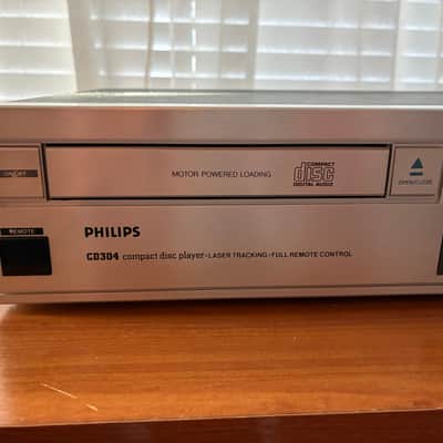 Philips CD-304 1980s - Silver with TDA1540 chips! image 7
