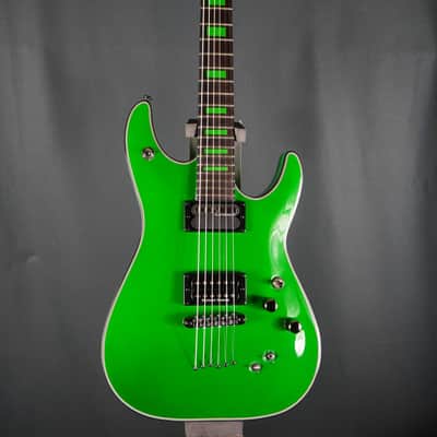 Schecter Kenny Hickey C-1 Electric Guitar w/ Sustainiac - Steele Green (221) image 11