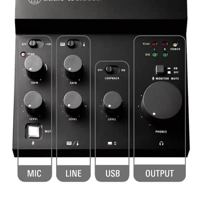 Audio-Technica AT-UMX3 Live Streaming USB Audio Mixer image 8
