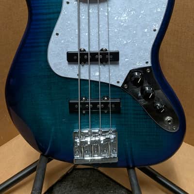 Fender Player Jazz Bass Guitar - Modified image 4
