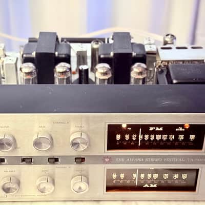 🎶✨ Harman Kardon TA-7000X Tube Stereo Receiver w/ Original Wood Case — Serviced, Tested, Manual Included image 10