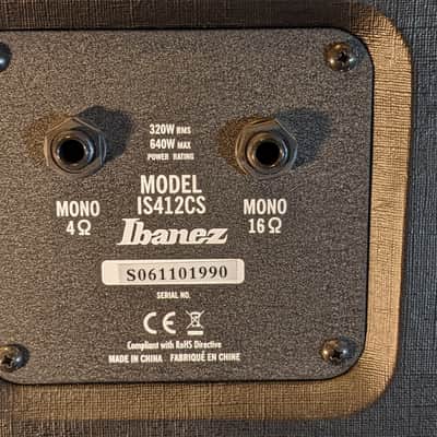 Ibanez (FULL-Stack) IS412CA and IS412CS Cabinets image 8