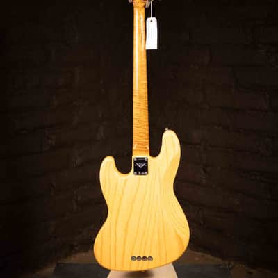 Fender Custom Shop Artisan Maple Burl Jazz Bass - Aged Natural (New) image 2